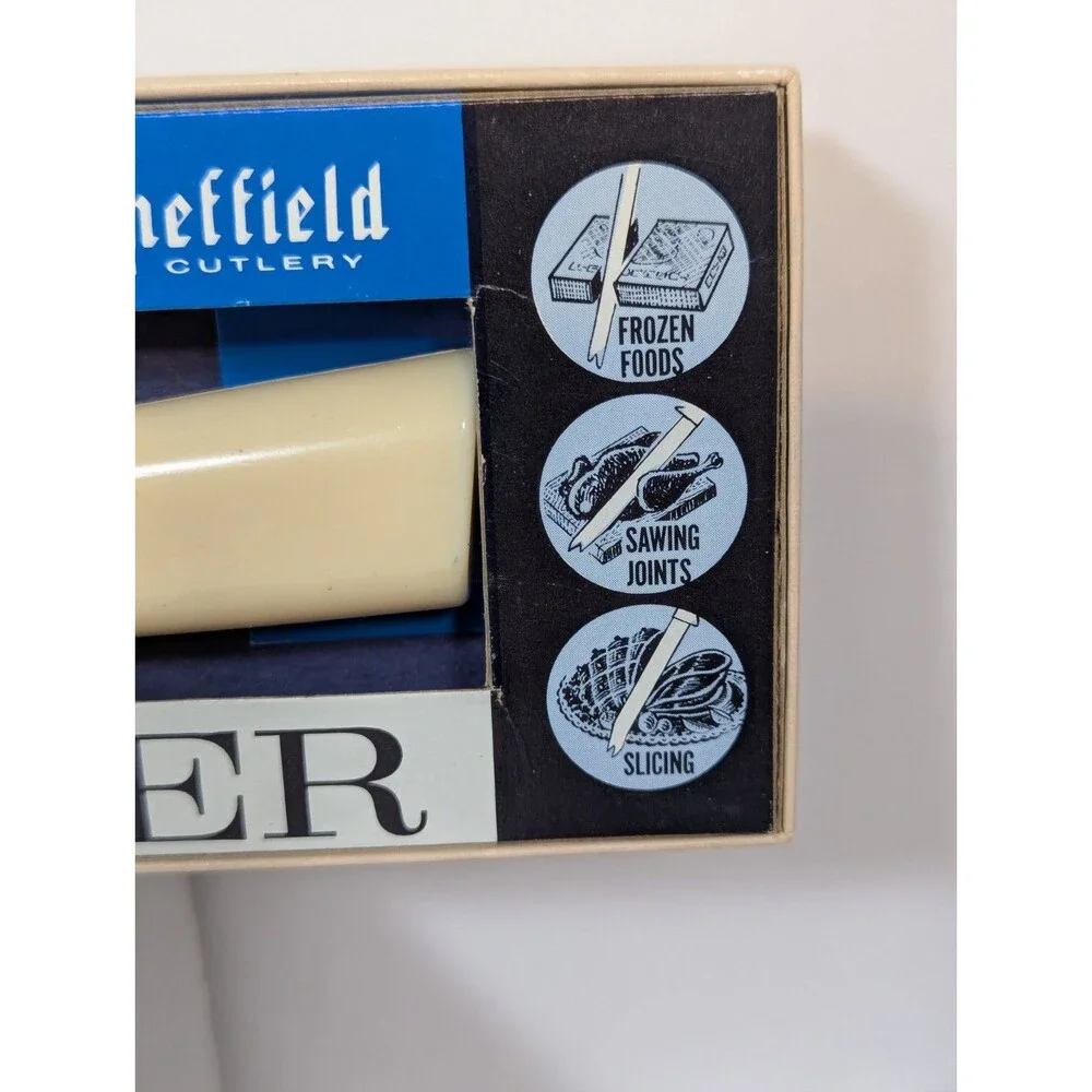 Vintage Regent Sheffield The Miracle Worker Knife Slicing & Sawing in Box